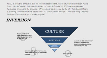 2021 Culture Transformation Award