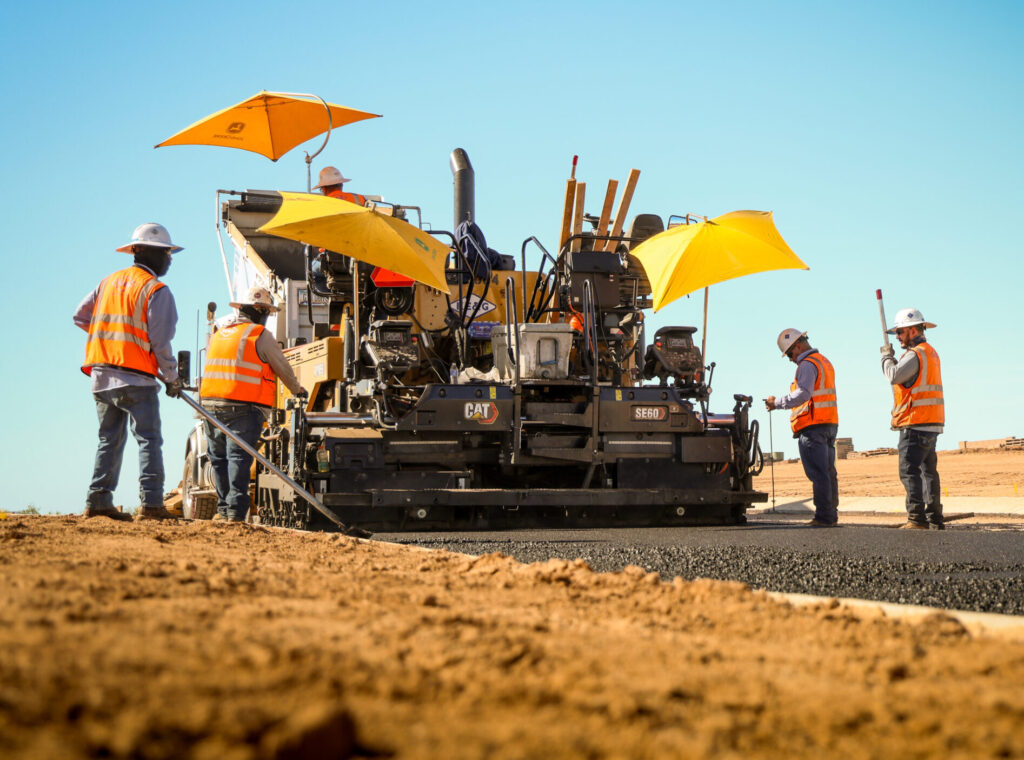 paving crew