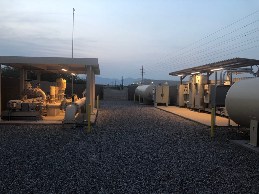 Tangerine AZ Water Pump Station Installation