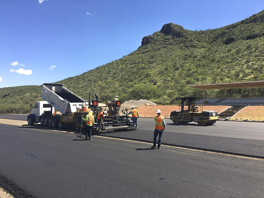 Demo Area Paving