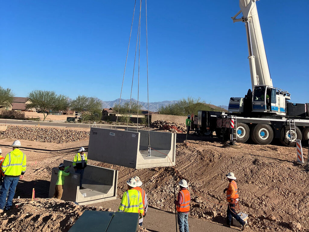 LAE culvert install