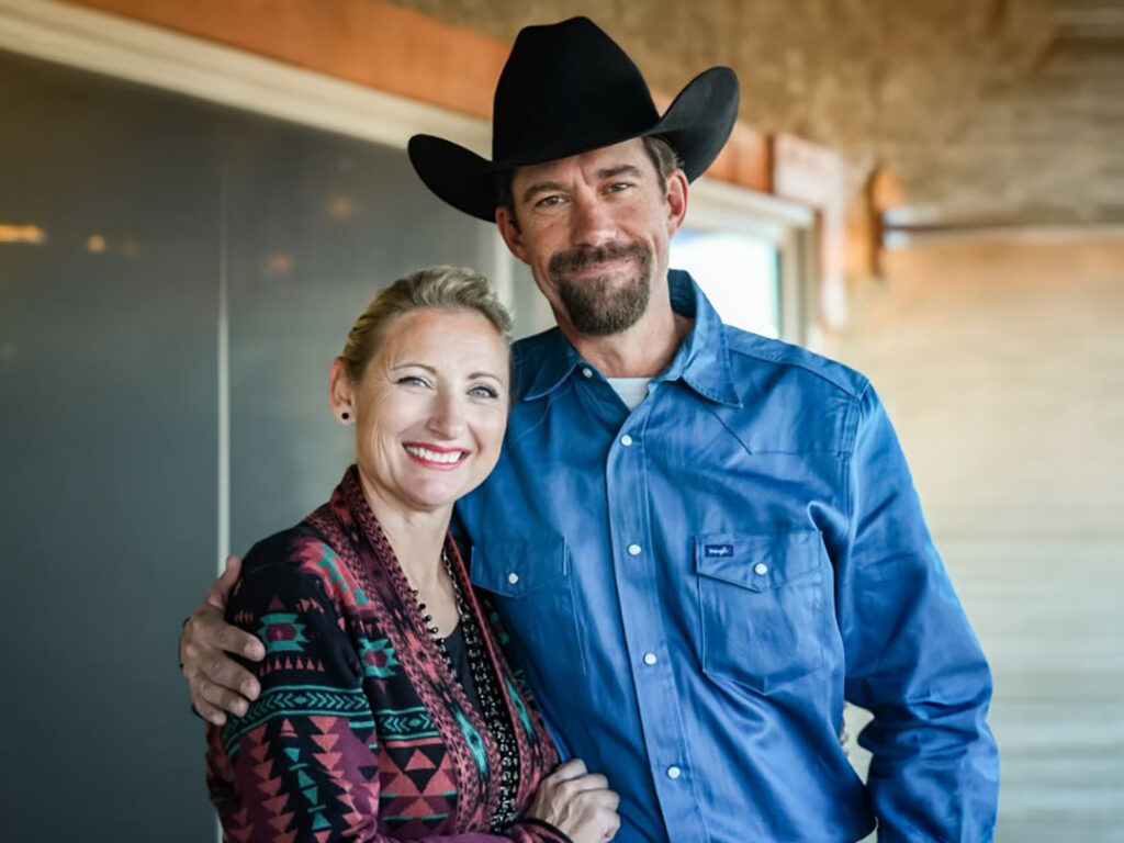Matt and his wife