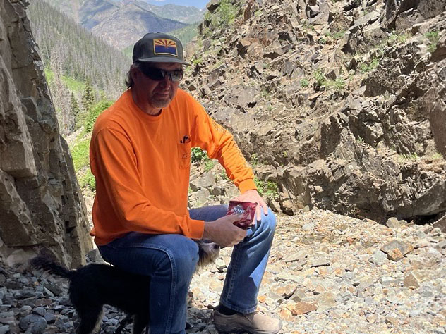 clint hiking