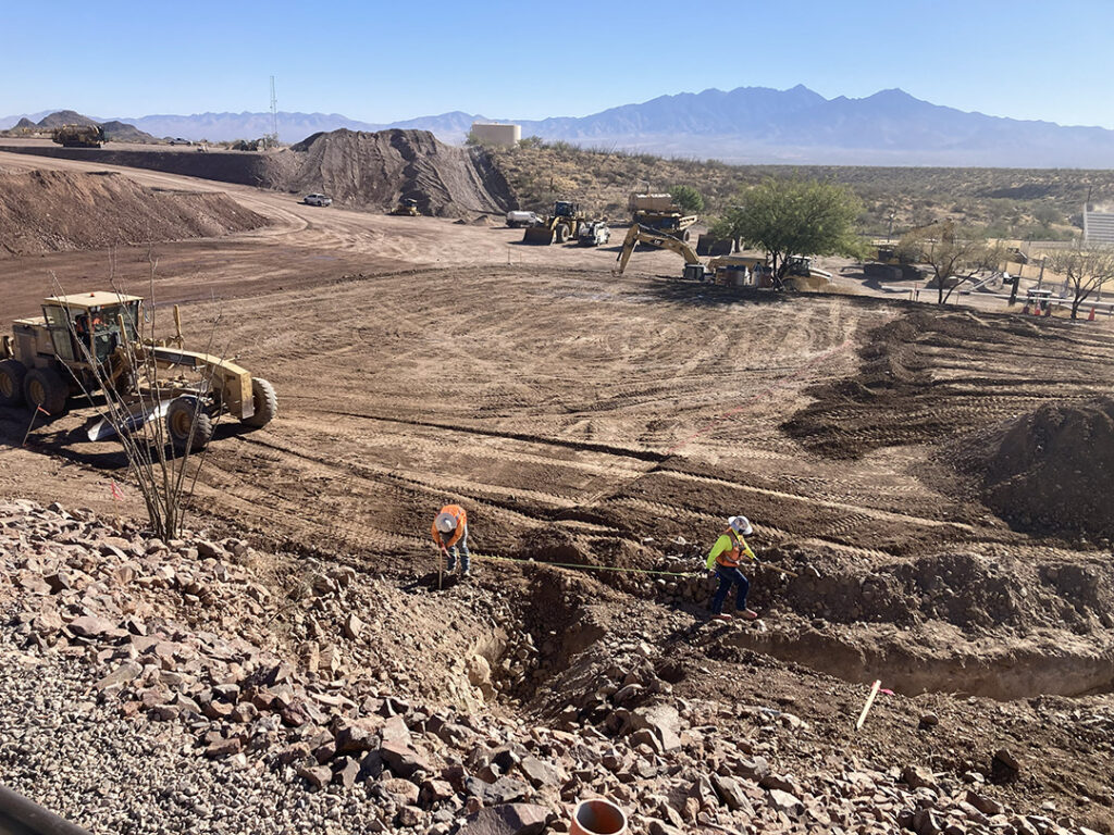 emergency mine construction