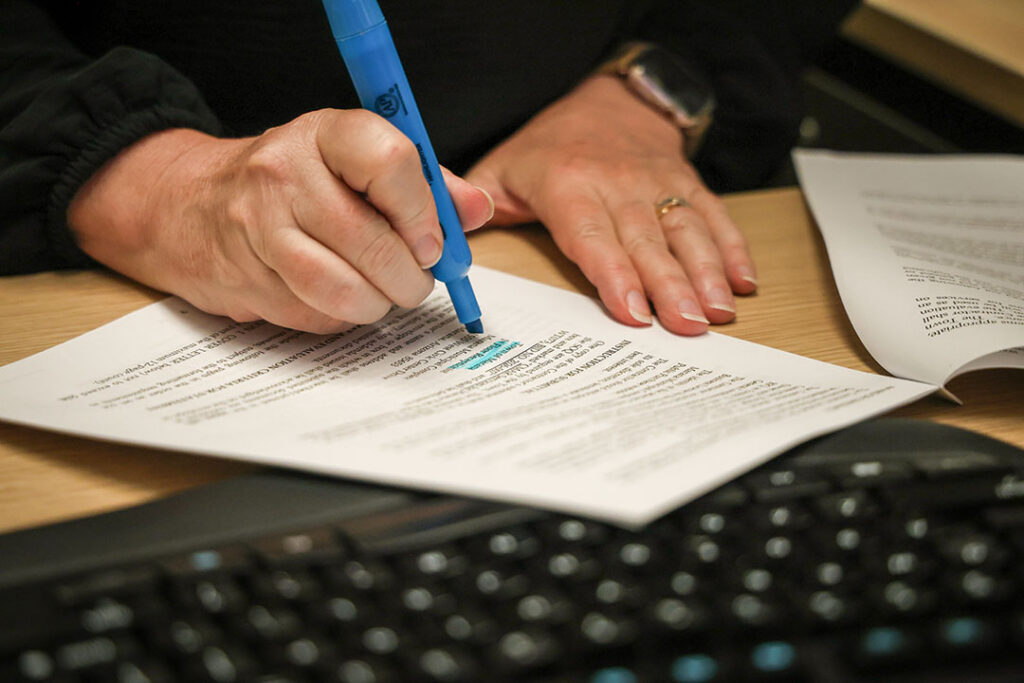 highlighting contract